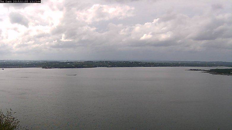 Lake Travis webcam, November 5, 2015 12:20 PM CT