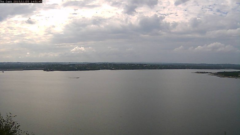 Lake Travis webcam, November 5, 2015 2:00 PM CT