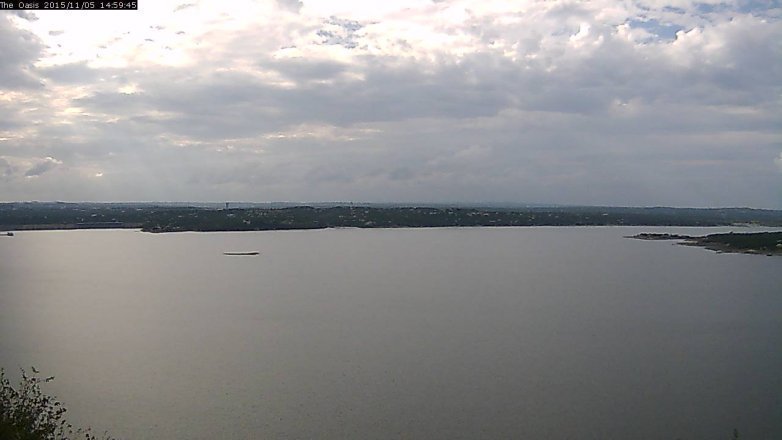 Lake Travis webcam, November 5, 2015 2:05 PM CT
