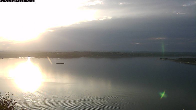 Lake Travis webcam, November 5, 2015 4:05 PM CT