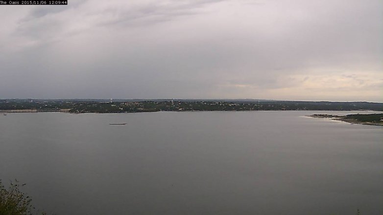 Lake Travis webcam, November 6, 2015 11:15 AM CT