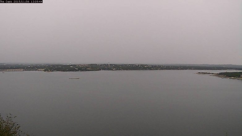 Lake Travis webcam, November 6, 2015 12:15 PM CT