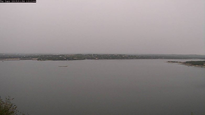 Lake Travis webcam, November 6, 2015 12:20 PM CT