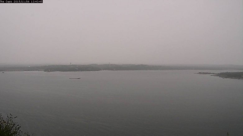 Lake Travis webcam, November 6, 2015 12:50 PM CT