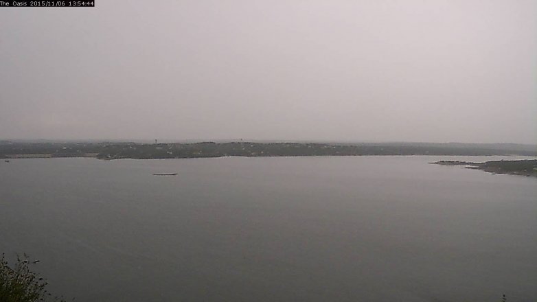 Lake Travis webcam, November 6, 2015 1:00 PM CT