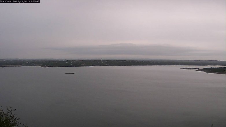 Lake Travis webcam, November 6, 2015 4:00 PM CT