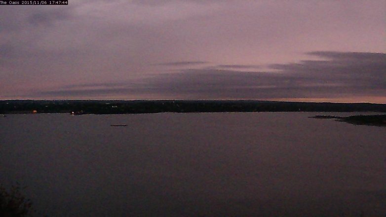 Lake Travis webcam, November 6, 2015 4:55 PM CT