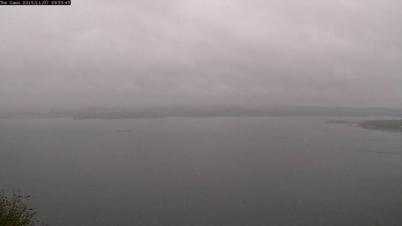 Lake Travis webcam, November 7, 2015 9:00 AM CT