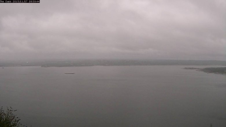 Lake Travis webcam, November 7, 2015 9:05 AM CT