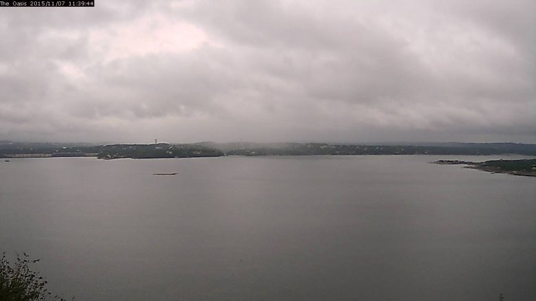 Lake Travis webcam, November 7, 2015 10:45 AM CT