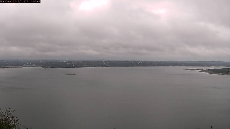 Lake Travis webcam, November 7, 2015 12:05 PM CT