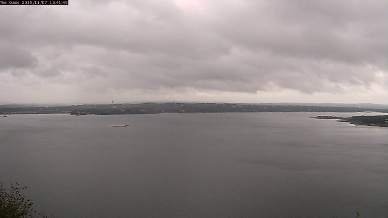 Lake Travis webcam, November 7, 2015 12:45 PM CT