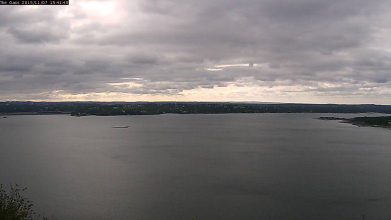 Lake Travis webcam, November 7, 2015 2:45 PM CT