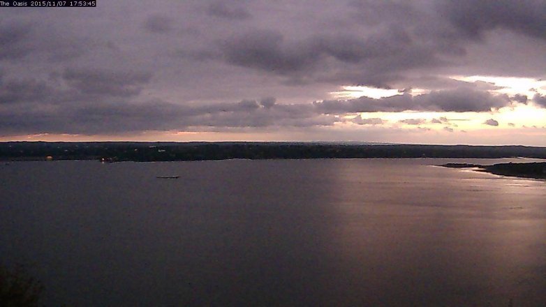 Lake Travis webcam, November 7, 2015 5:00 PM CT