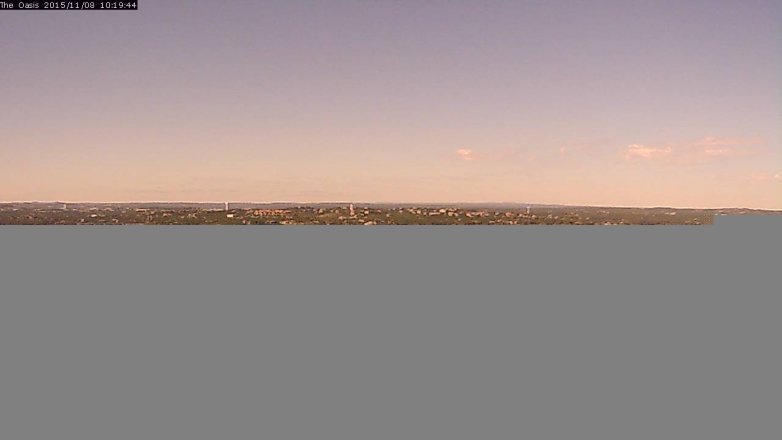Lake Travis webcam, November 8, 2015 9:25 AM CT