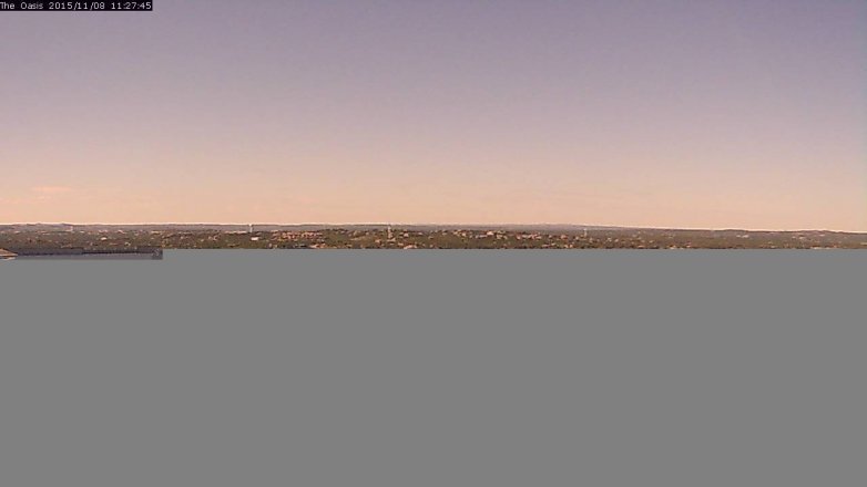 Lake Travis webcam, November 8, 2015 10:35 AM CT