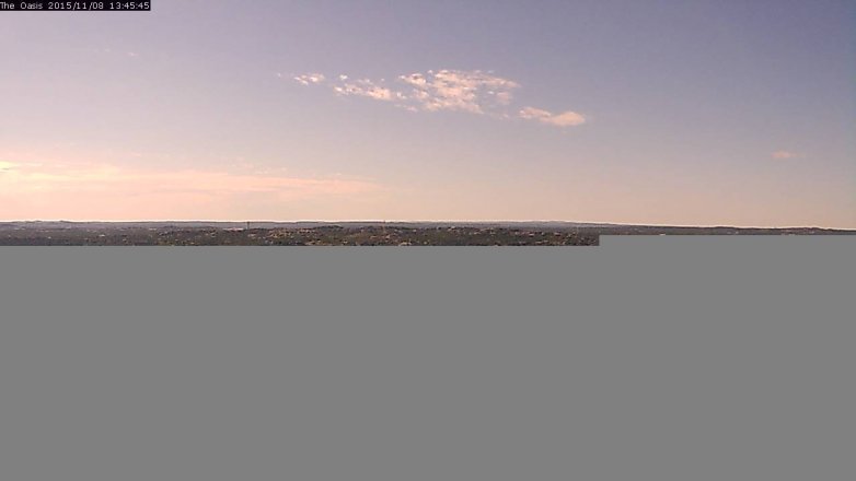 Lake Travis webcam, November 8, 2015 12:50 PM CT