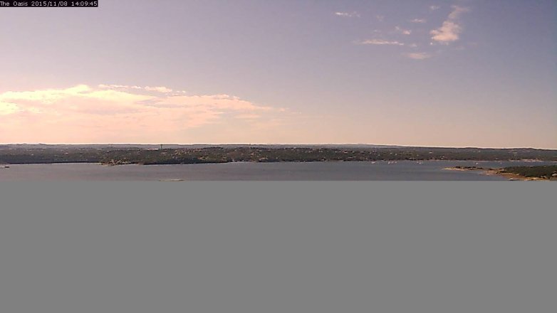 Lake Travis webcam, November 8, 2015 1:15 PM CT