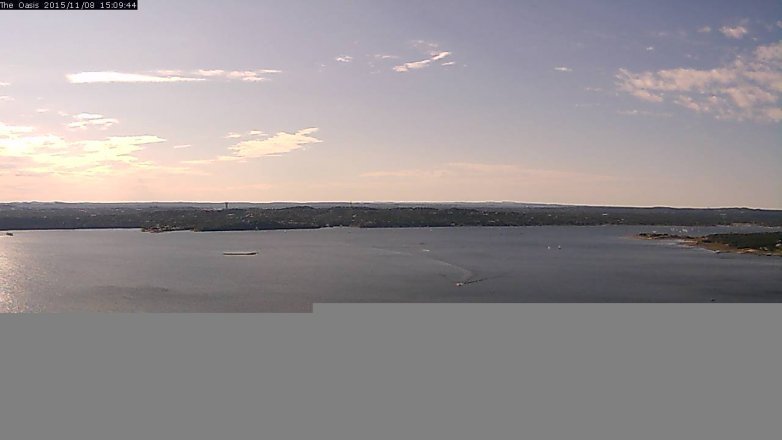 Lake Travis webcam, November 8, 2015 2:15 PM CT