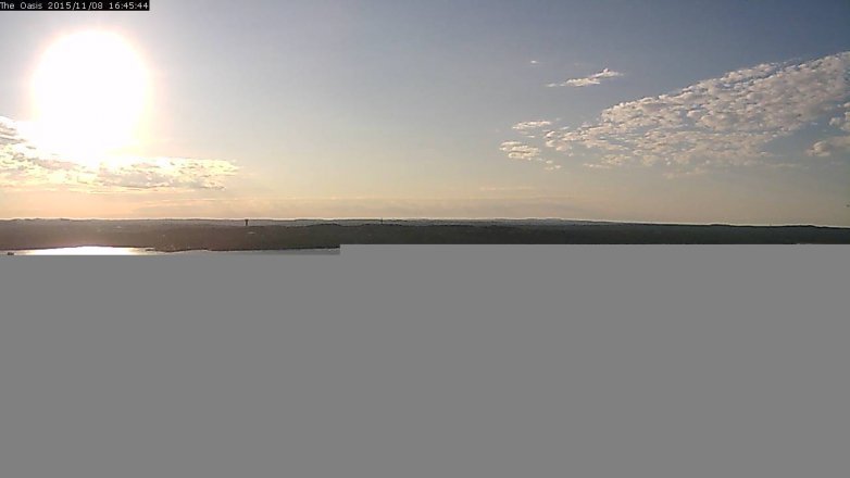 Lake Travis webcam, November 8, 2015 3:50 PM CT