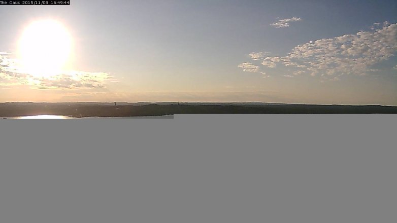 Lake Travis webcam, November 8, 2015 3:55 PM CT