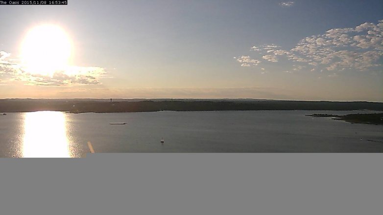 Lake Travis webcam, November 8, 2015 4:00 PM CT