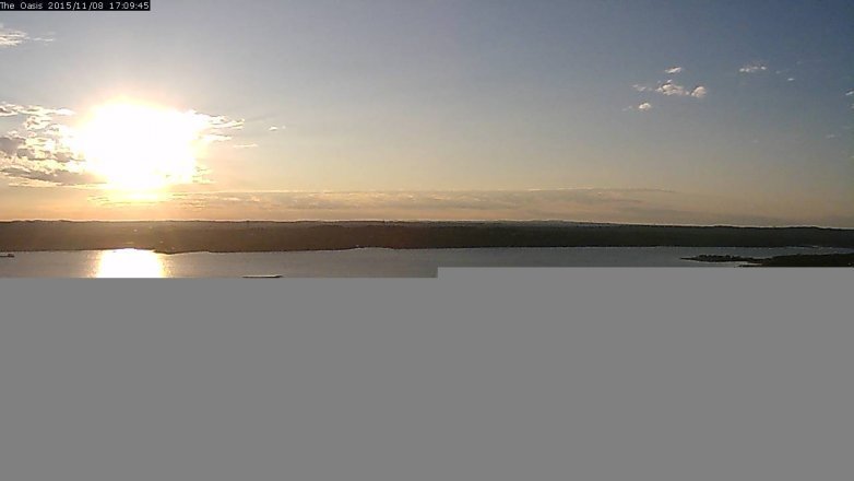 Lake Travis webcam, November 8, 2015 4:15 PM CT