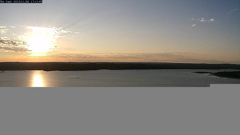 Lake Travis webcam, November 8, 2015 4:20 PM CT