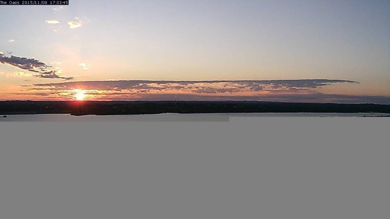Lake Travis webcam, November 8, 2015 4:40 PM CT