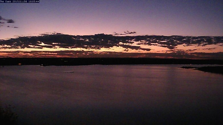 Lake Travis webcam, November 8, 2015 5:10 PM CT