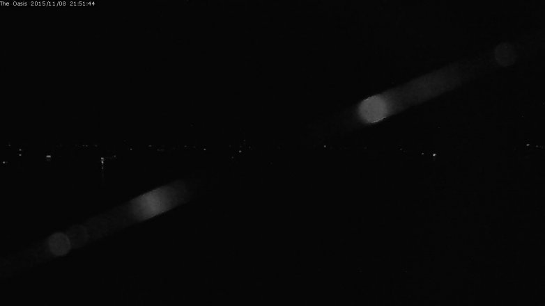 Lake Travis webcam, November 8, 2015 9:00 PM CT