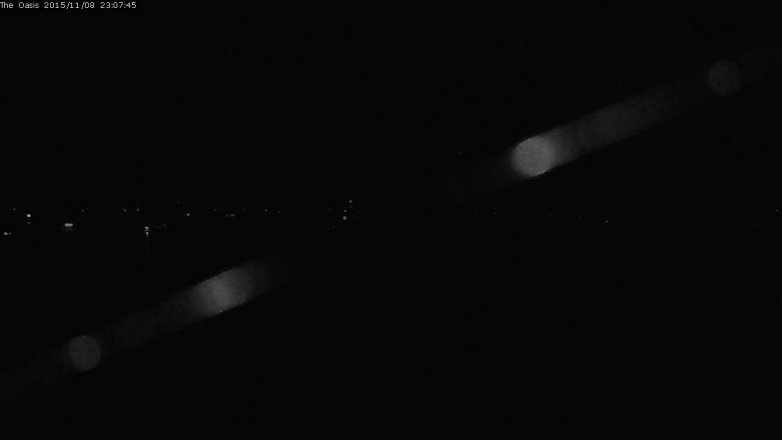 Lake Travis webcam, November 8, 2015 10:15 PM CT