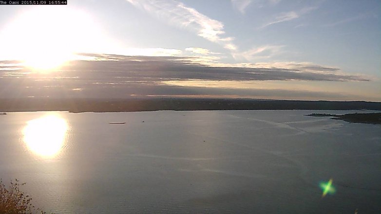 Lake Travis webcam, November 9, 2015 4:00 PM CT