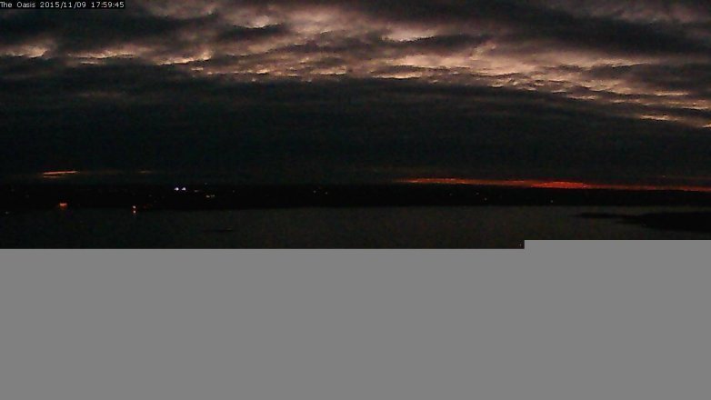 Lake Travis webcam, November 9, 2015 5:05 PM CT