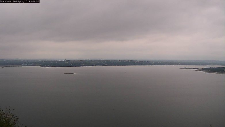 Lake Travis webcam, November 10, 2015 11:20 AM CT