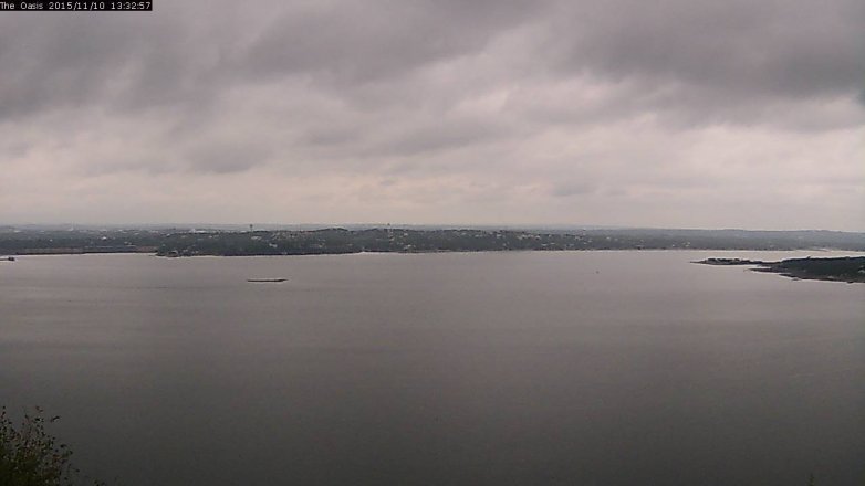 Lake Travis webcam, November 10, 2015 12:40 PM CT