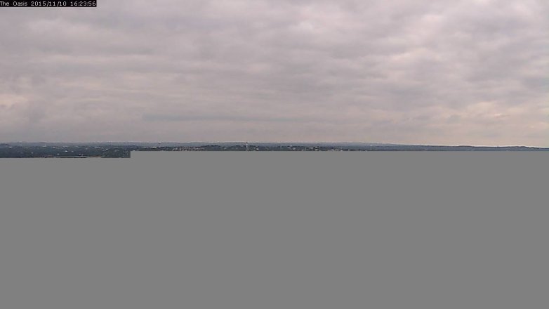 Lake Travis webcam, November 10, 2015 3:30 PM CT
