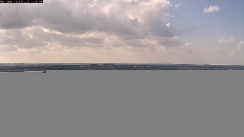 Lake Travis webcam, November 11, 2015 1:05 PM CT