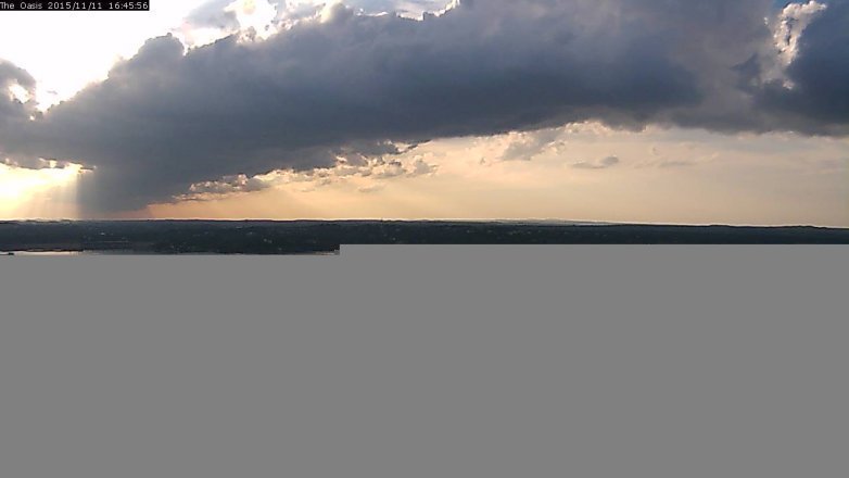 Lake Travis webcam, November 11, 2015 3:55 PM CT