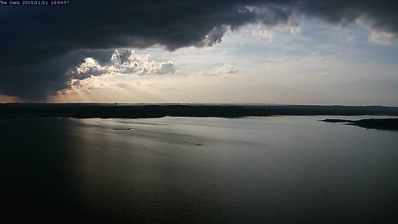 Lake Travis webcam, November 11, 2015 4:00 PM CT