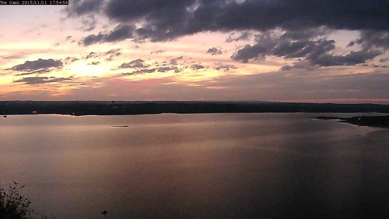 Lake Travis webcam, November 11, 2015 5:00 PM CT