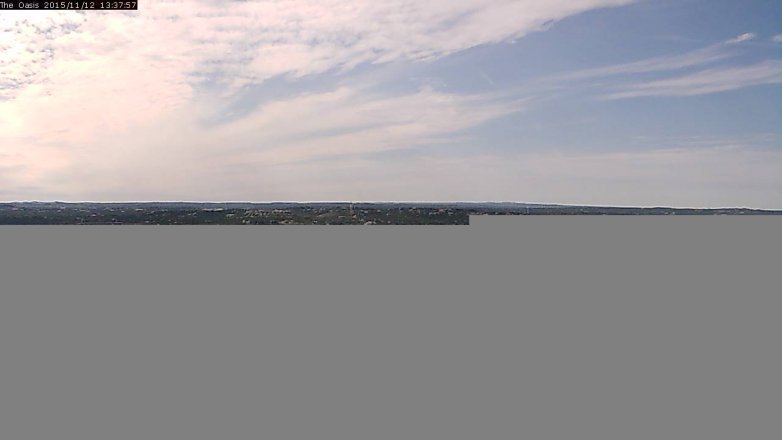 Lake Travis webcam, November 12, 2015 12:50 PM CT