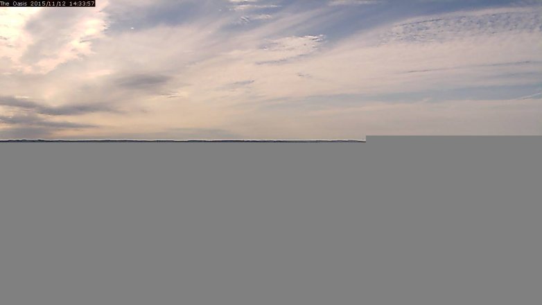 Lake Travis webcam, November 12, 2015 1:40 PM CT