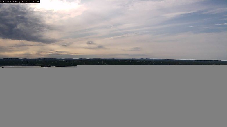 Lake Travis webcam, November 12, 2015 2:30 PM CT