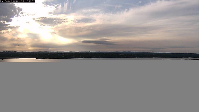 Lake Travis webcam, November 12, 2015 3:40 PM CT