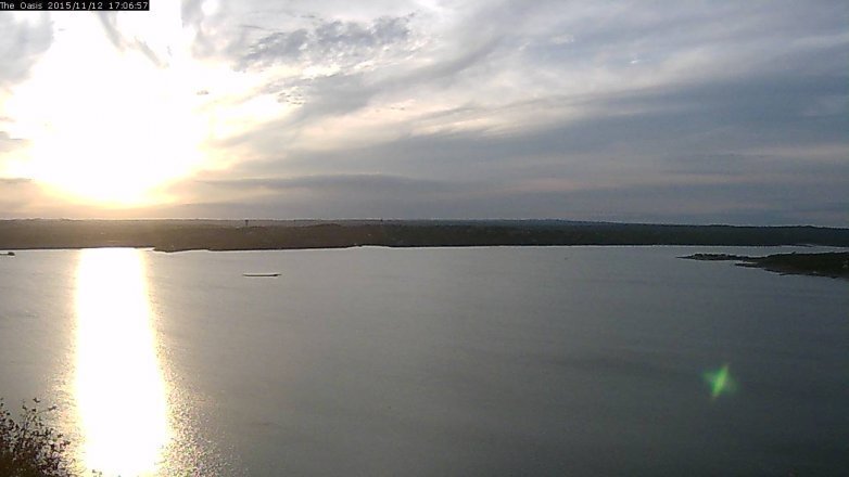 Lake Travis webcam, November 12, 2015 4:15 PM CT