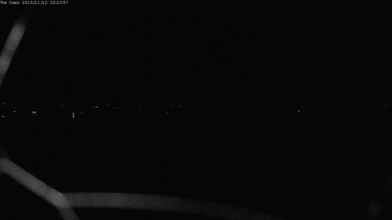 Lake Travis webcam, November 12, 2015 9:30 PM CT