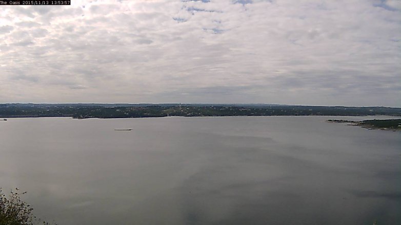 Lake Travis webcam, November 13, 2015 1:00 PM CT