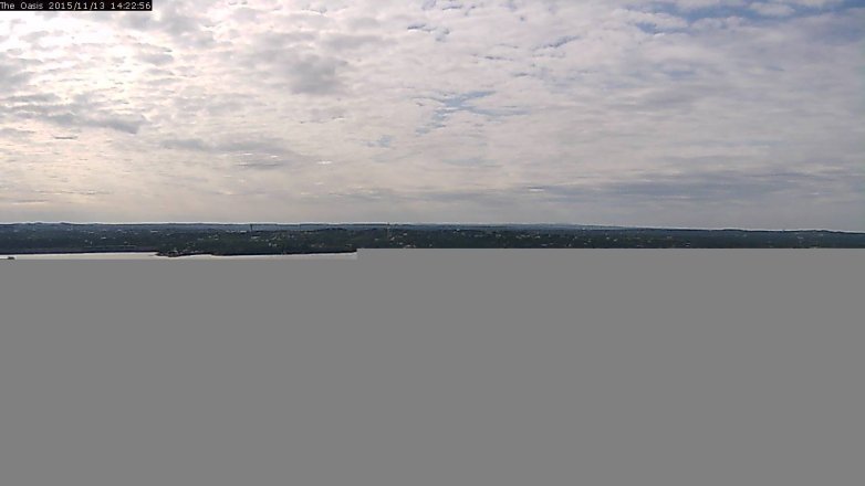 Lake Travis webcam, November 13, 2015 1:30 PM CT