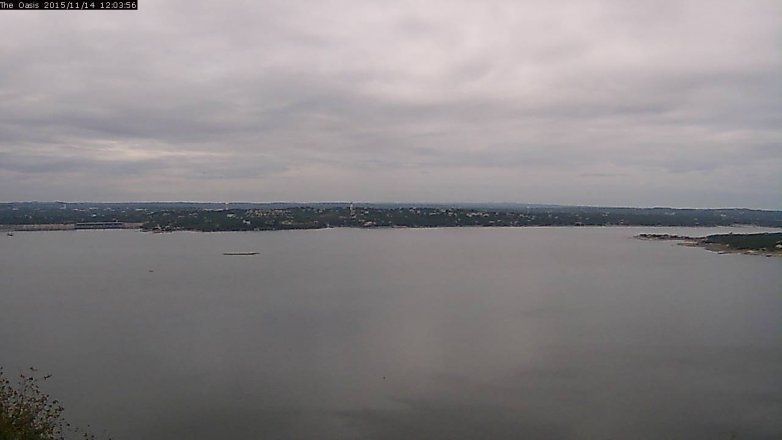 Lake Travis webcam, November 14, 2015 11:10 AM CT
